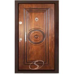  درب ضد سرقت رویه چوب راش