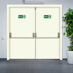 درب ضد حريق دو لنگه