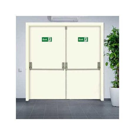 درب ضد حريق دو لنگه