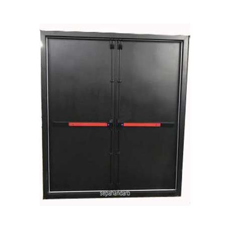 درب ضد حريق دو لنگه