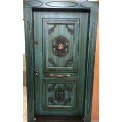 درب ضد سرقت آبی رنگ