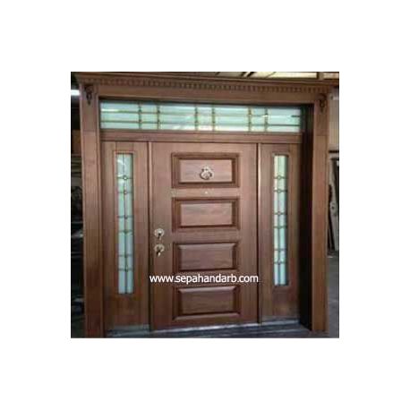 درب ضد سرقت شيشه خور لابي