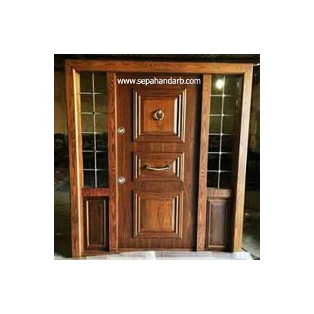 درب ضد سرقت شيشه خور لابي