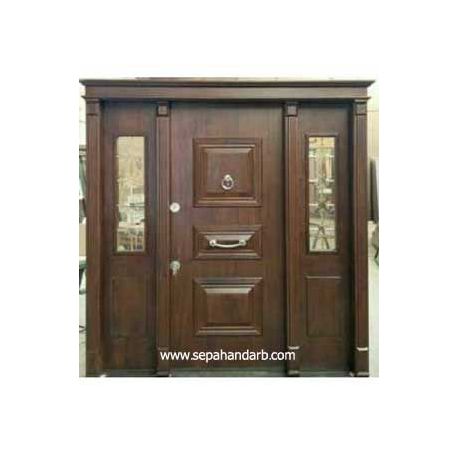 درب ضد سرقت شيشه خور لابي