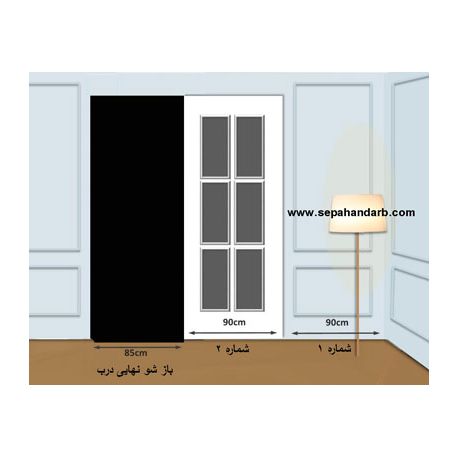 درب کشویی مخفی شو