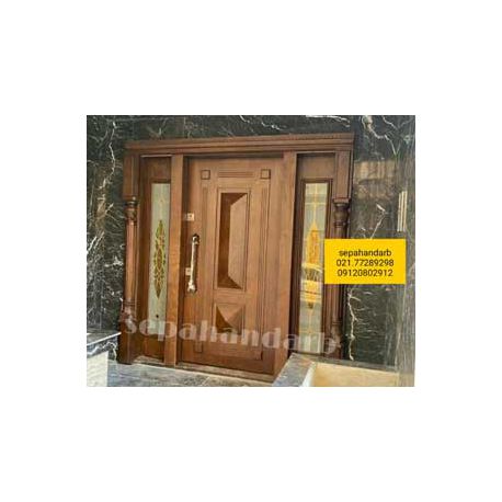 درب ضد سرقت شيشه خور لابي