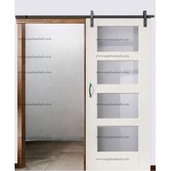 درب شیشه خور کشویی ریلی