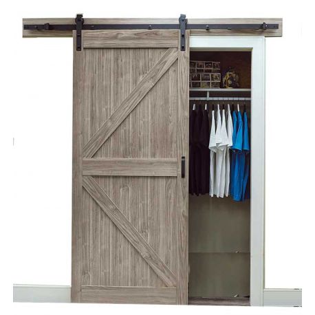 درب کشویی چوبی  mdf ریلی سپاهان درب