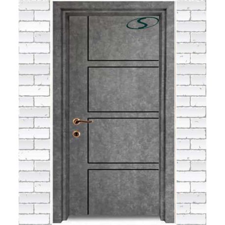 درب پلی وود به رنگ طوسی و بتن | pollywood door