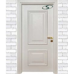 درب داخلی سفید چوبی اتاقی سپاهان درب |  internal door white
