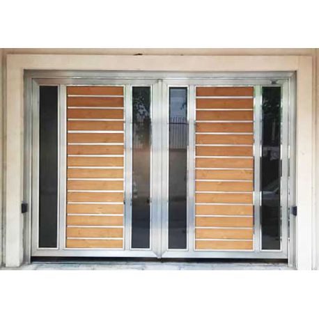 steel garage door | درب ماشین رو و گاراژی استیل سپاهان درب