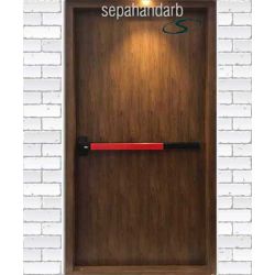 درب ضد حریق طرح چوب سپاهان درب