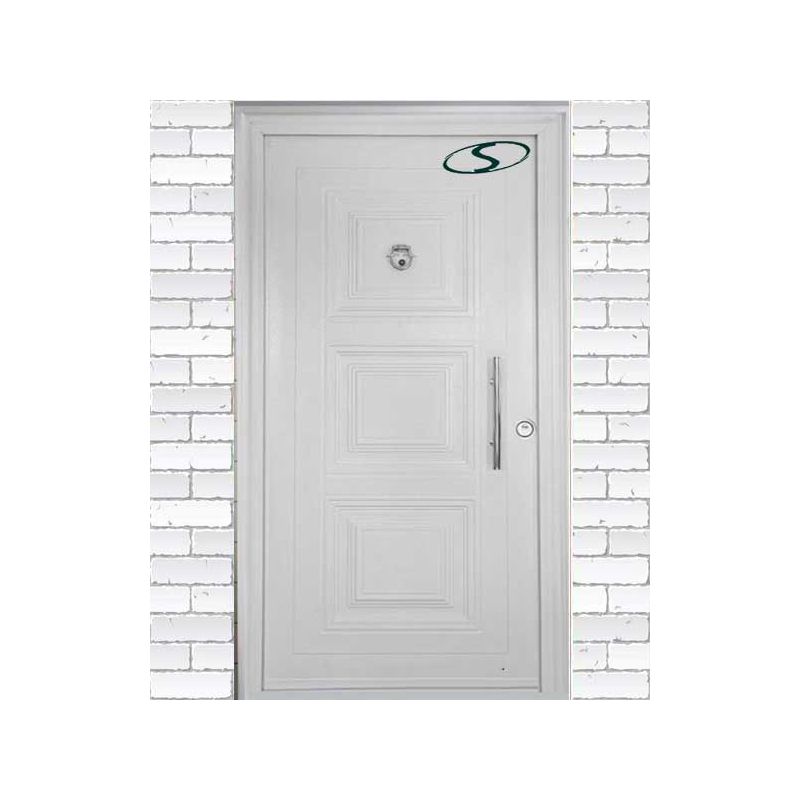 عکسهای درب ضد سرقت ارزان سفید فلزی