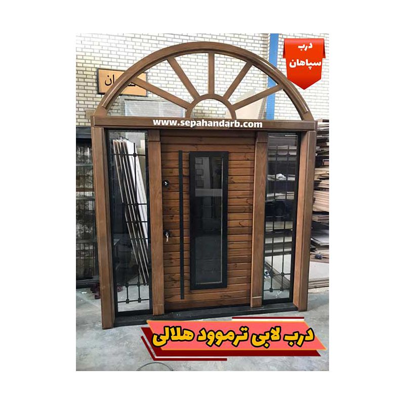 Termwood anti-theft crescent lobby door