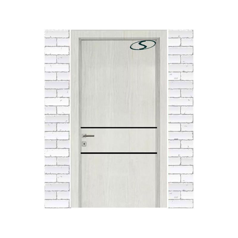 درب پلی وود سفید ساده ضد آب