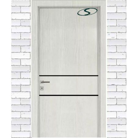 درب پلی وود سفید ساده ضد آب