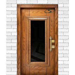 درب ضد سرقت شیشه خور