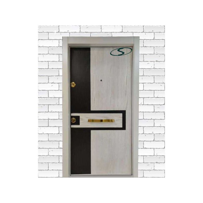 مدلهای درب ضد سرقت سفید مشکی