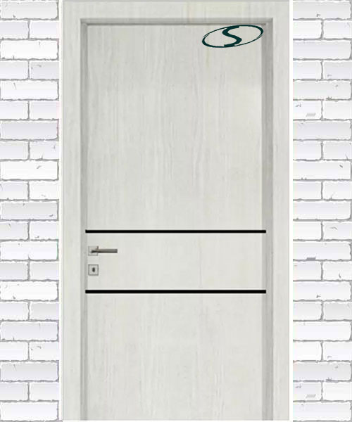 طرحهای درب پلی وود سفید رنگ ساده