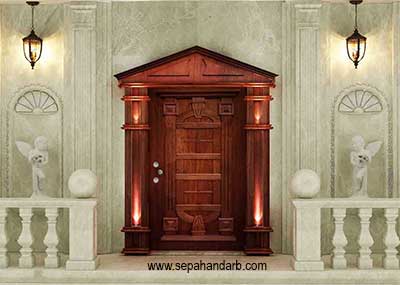 درب ضد سرقت لابی لوکس لاکچری سپاهان درب